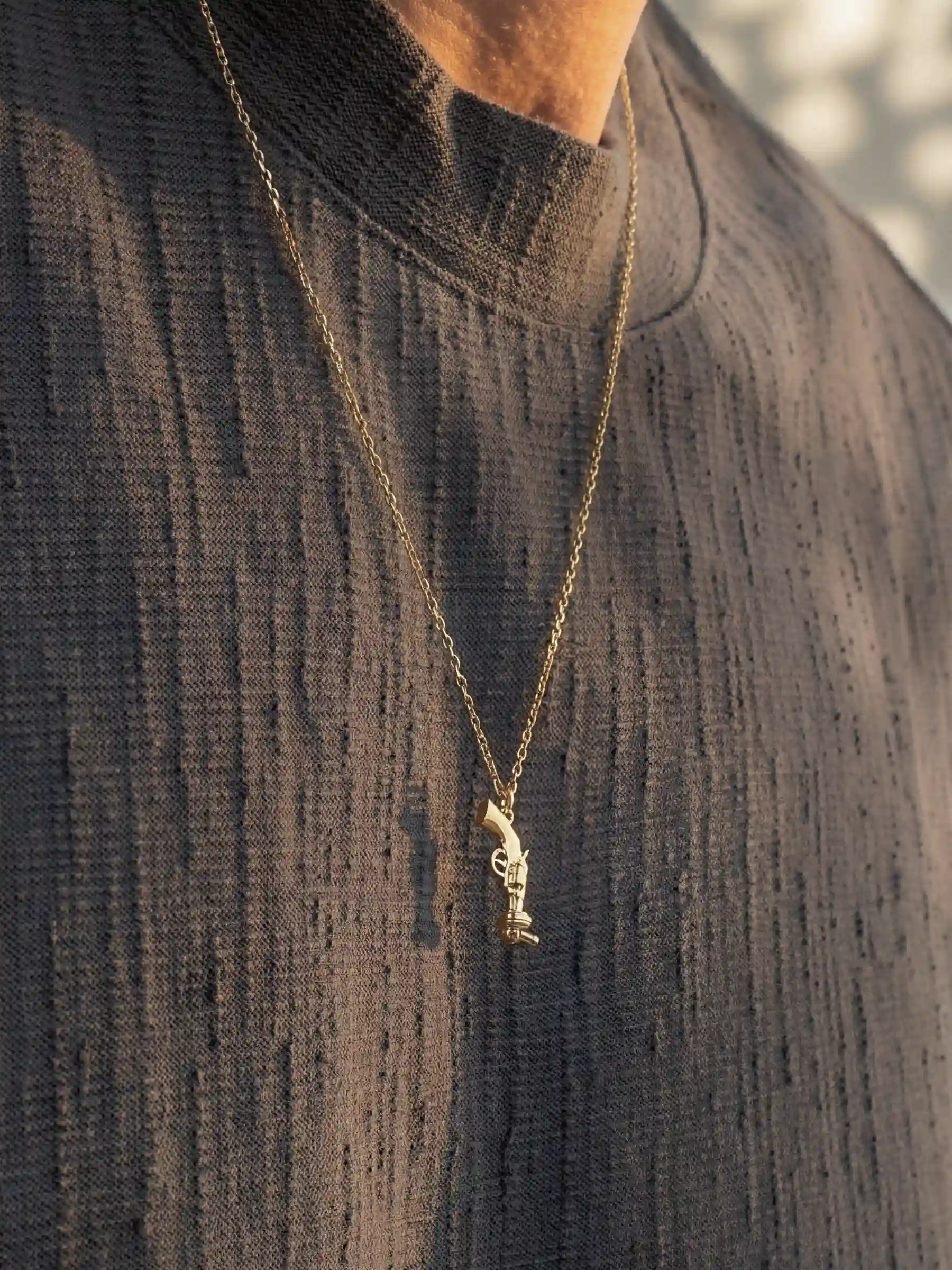 Non-Violence x Vacier Men's Chain Necklace - Image 5
